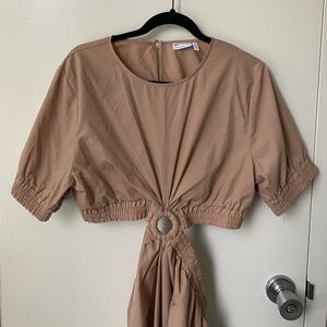 NWOT Asos Design Cut-Out Dress